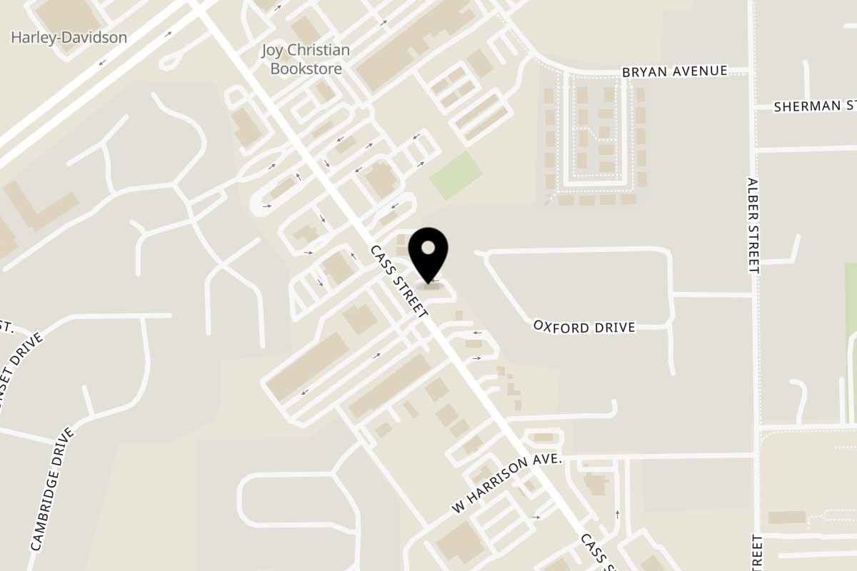 Map showing the location of JALAPENO BAJA on 1015 Cass St in Wabash